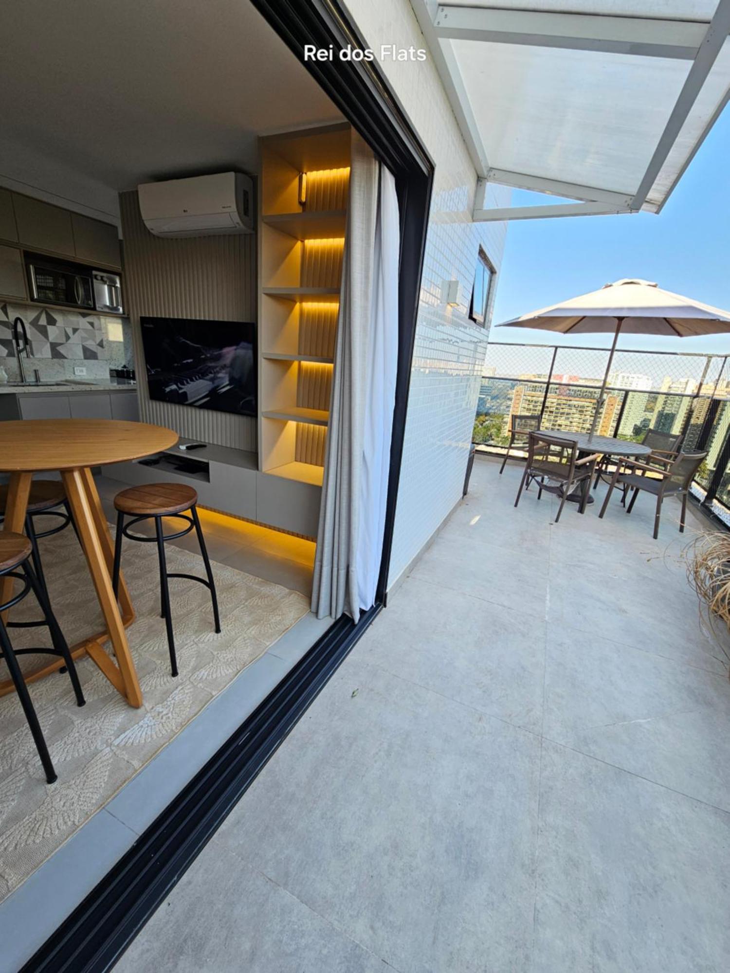 Athos Bulcao Cobertura Duplex By Rei Dos Flats Hotel Brasília Luaran gambar